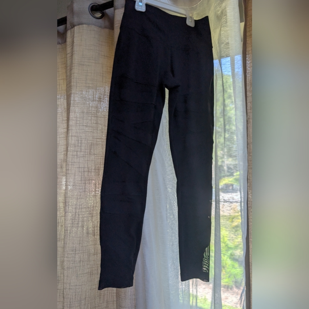 Lululemon Athletica Black Mesh Leggings